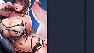 Ep3: Mikami Fingers Pussy Publicly in Kinky Anime Game