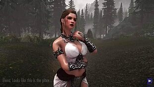 elena makes a deal with big tits cartoon ass monster cock sexy milf boobs cock porn in 3d missionary