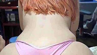 My hotwife sux and rids in sailor costume, cum all ova her