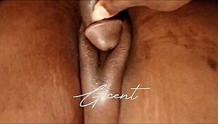 African Close-Up Pussy Riding