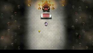 Karryn fights naked against captain in prison