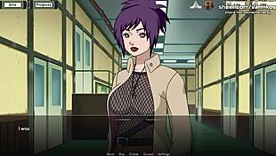 ANKO MITARASHI GETS HER TIGHT PUSSY FUCKED AND CREAMPIED BY NARUTO IN HENTAI GAME