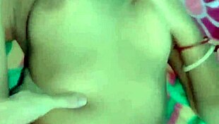 Blowjob with big dick pressing boobs