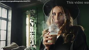 luxury girl teases with dirty big tits and ass