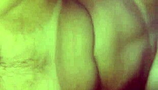 going crazy over big tits and monster cock in interracial cumshot