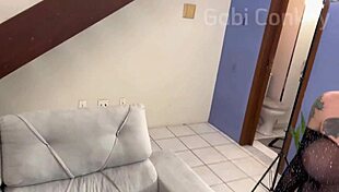 Putinha Says 'Fuck Me Hard!' While Wife Catches Her with Boyfriend in Doggystyle!