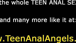 Hey, have you seen this European teen 18+ toying her tight ass for the first time?