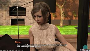 Horny Entrepreneur Roleplays With Brunette Teen