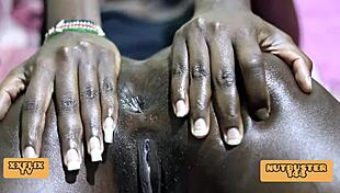 Amateur Anal Gaping After Nasty Fuck With Horny Emotions