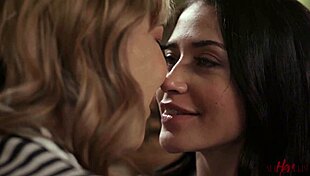 Forever young teaser with scissoring, fingering, and ass licking between MILF and petite teen.