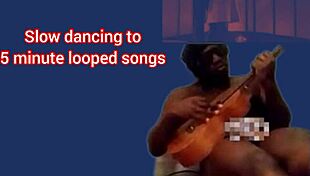 Couple Dancing For The First Time In Romantic Style