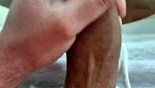 young brazilian guy beats a delicious jerk off at home