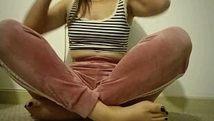 Beautiful Argentinian Babe Milet Masturbates Intimately As Shy Nymphomaniac Teacher