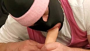 training this guy to suck cock properly, step by step