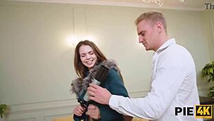 How did the pie4k telescope lead her to a tight corner and tight pussy? Featuring mommy, teen, and gay threesome