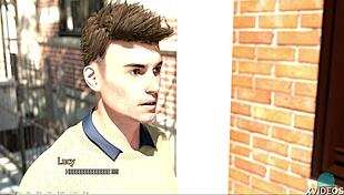 Horny Entrepreneur Roleplays With Brunette Teen