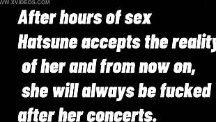 Hatsune Miku says she loves fucking her fans after concerts