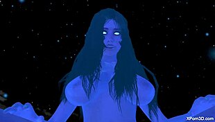 I-I love this 3D giantess girl teasing me with her big tits in POV cowgirl