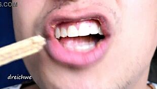 Colombian Young Man Enjoys Eating Cookies In Fetish Video