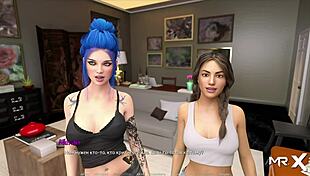 Girlfriend kisses girlfriend in acting lesson? Is this real or hentai?