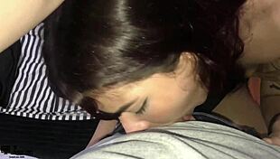 Follow my horny stepsister's passionate encounter