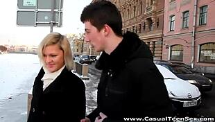 Casual teen sex - cold outside but hot inside with shirley harris 😏