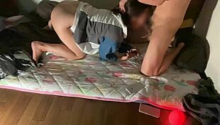 Shy Japanese amateur accepts boyfriend's intimate sex