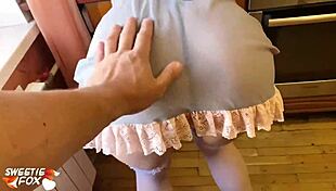 Fox Maid Cosplay - Blowjob And Hard Doggystyle Sex