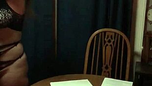 Naughty probation officer cums while fitting ankle monitor on Dirty Dannybear