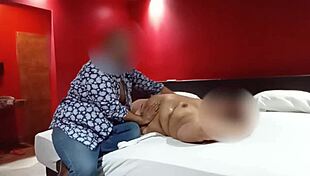 Discovering unforgettable massage sensations with him