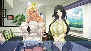 akumeru family harem route part 2 with dual step-sisters