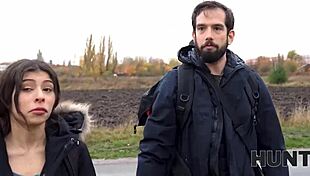 Loser Watches Latina Tattoo Piercing Sex In Car