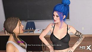 Girlfriend kisses girlfriend in acting lesson? Is this real or hentai?