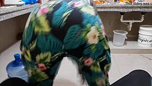 Cook invites me to fuck while cooking boss's food