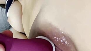 I’m touching my big, juicy panochita while riding wild and wet.