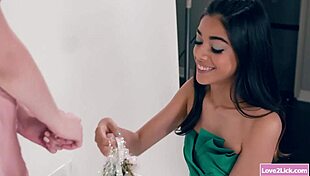 Teen Babe Facesits Sexy Latina Friend in Lesbian Scissoring