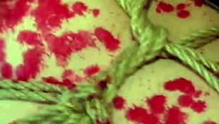 japanese bdsm threesome with hairy babe waxed and facial cumshot