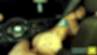 Loser Watches Latina Tattoo Piercing Sex In Car