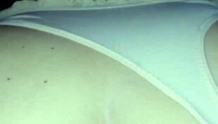 Latina Wife Enjoys Intimate Moments in White Thong During Quarantine