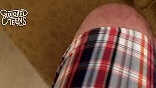 Adorable college girl makes her debut video