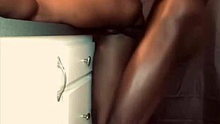 getting fucked rough by long thick bbc in the bathroom