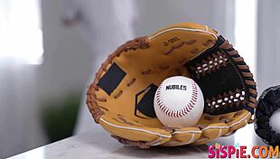 my stepbrother jay romero shows off his big slugger to rissa may in a hardcore scene.