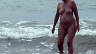 Housewife Naked At The Beach!