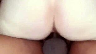 White Bitch Rides Black Cock