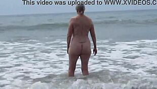 Housewife Naked At The Beach!