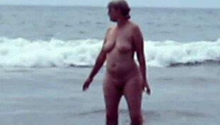 Housewife Naked At The Beach!