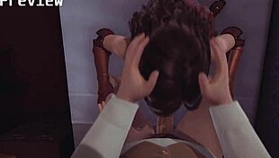 Witcher sex with yennefer in 3d porno game 4k 60fps 120fps