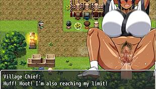 Tanned Girl Natsuki's Public Blowgang In Hentai Festival