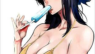 I give nico robin french jerk off instructions, joi en français