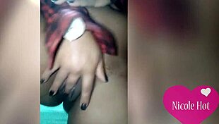 Nicole Hot Tesudinha Says 'Touch My Pussy!' While Masturbating Big Ass!